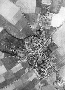 Aerial photograph of Aldbourne in 1946