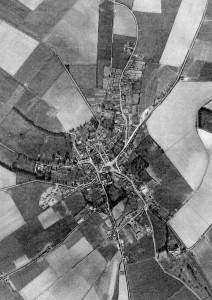 Aerial photograph of Aldbourne in 1956