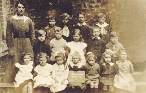 Photograph of Infants School group - 1921