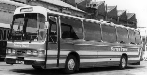 Photograph of Bedford YRT Plaxton coach [registration number CHR 194V] dated 1980