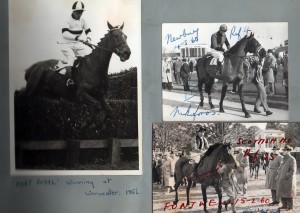 Photographs of jockey Peter Pickford