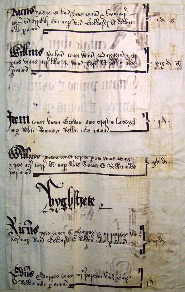 The original document at the National Archives