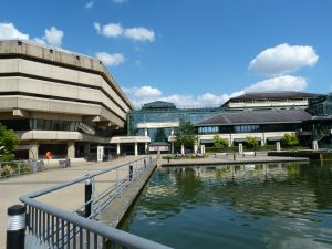 View of National Archives at Kew on a sunny day